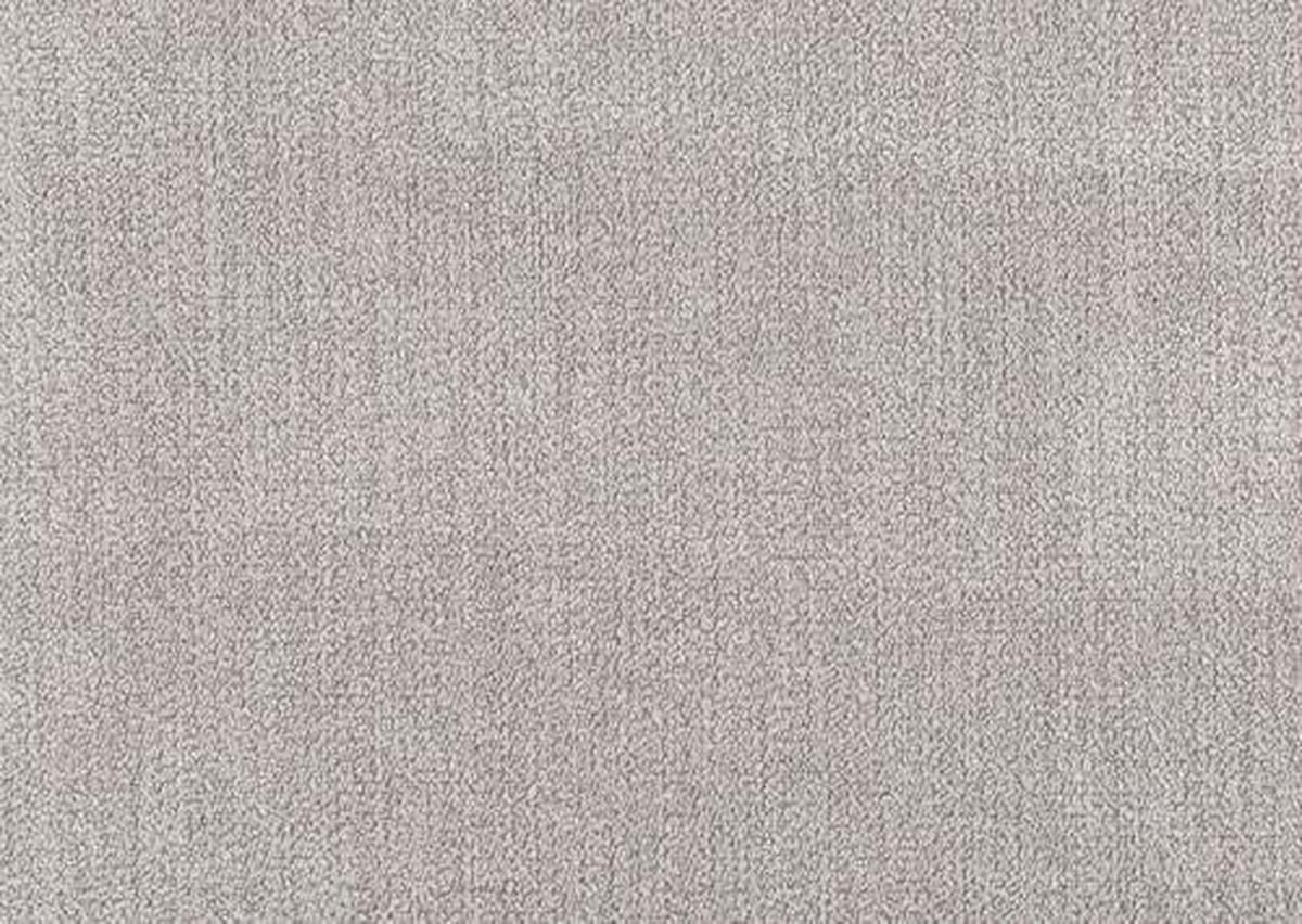 SAROKKANAPÉ textil világosszürke  - világosszürke/krómszínű, Design, műanyag/textil (294/173cm) - Carryhome