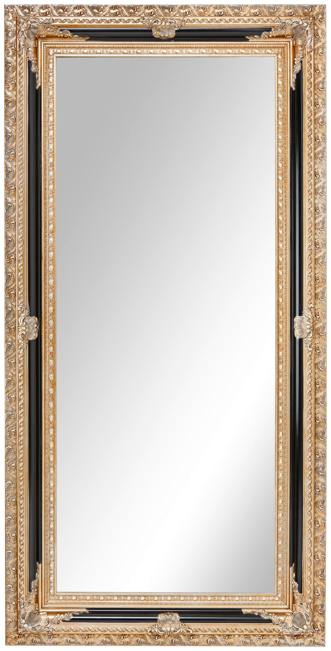 WANDSPIEGEL 100/200/7,1 cm    - Goldfarben, Lifestyle, Glas/Holz (100/200/7,1cm) - Landscape