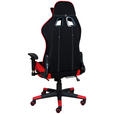 GAMINGSTUHL Rot, Schwarz Metall, Kunststoff, Textil   - Rot/Schwarz, Design, Kunststoff/Textil (67/137/63cm) - Xora