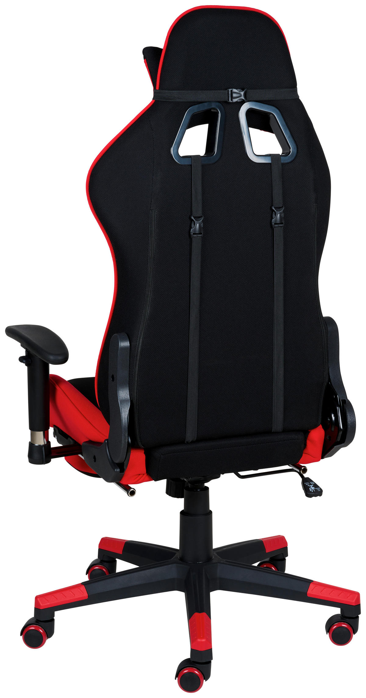 GAMINGSTUHL Rot, Schwarz Metall, Kunststoff, Textil   - Rot/Schwarz, Design, Kunststoff/Textil (67/137/63cm) - Xora