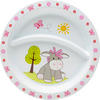 KINDERTELLER  - Weiss/Rosa, Trend, Kunststoff (21,5/1,8cm) - My Baby Lou