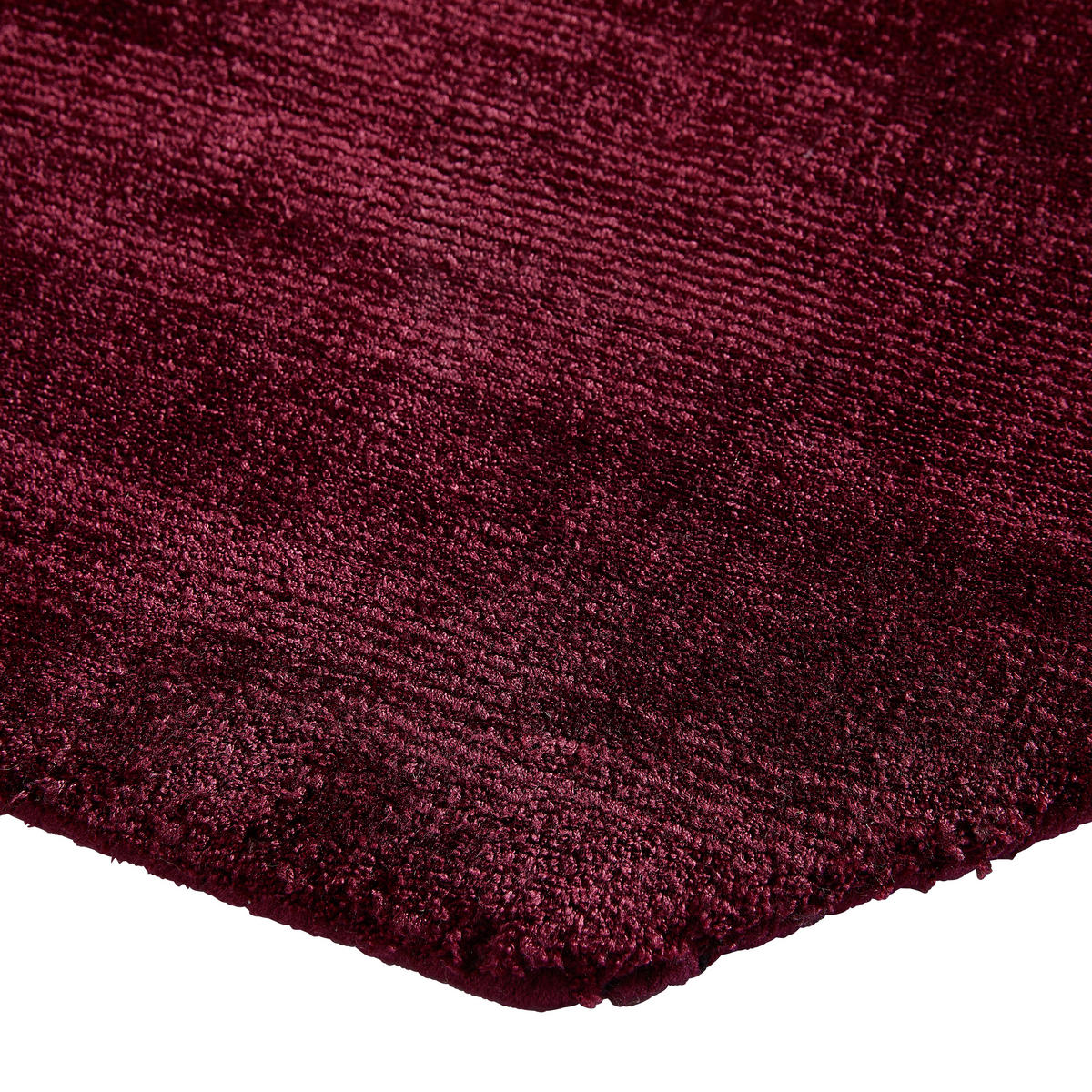 TKANÝ KOBEREC, 120/180 cm bordová - bordová, Design, textil (120/180cm) - Novel