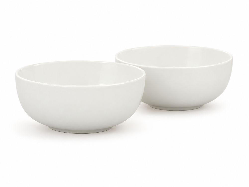 MÜSLISCHALENSET  - Weiß, Trend, Keramik (15,7/6,6cm) - Dieter Knoll