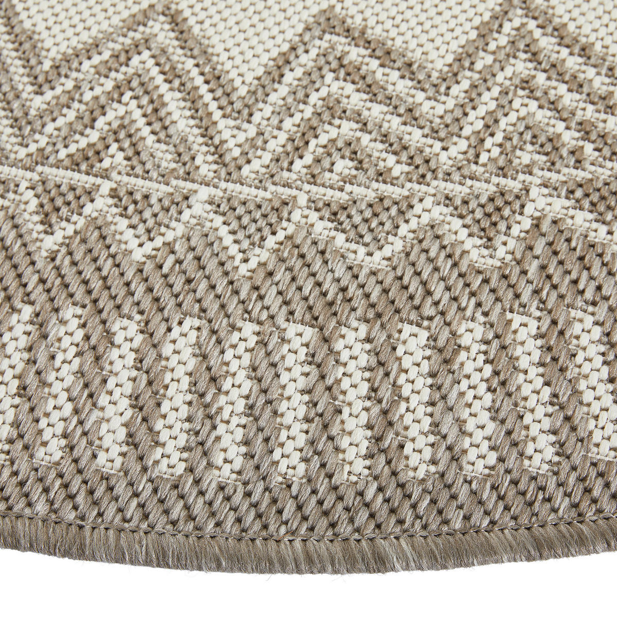 OUTDOORTEPPICH 160 cm Skara Beige  - Beige, Natur, Textil (160cm) - Novel