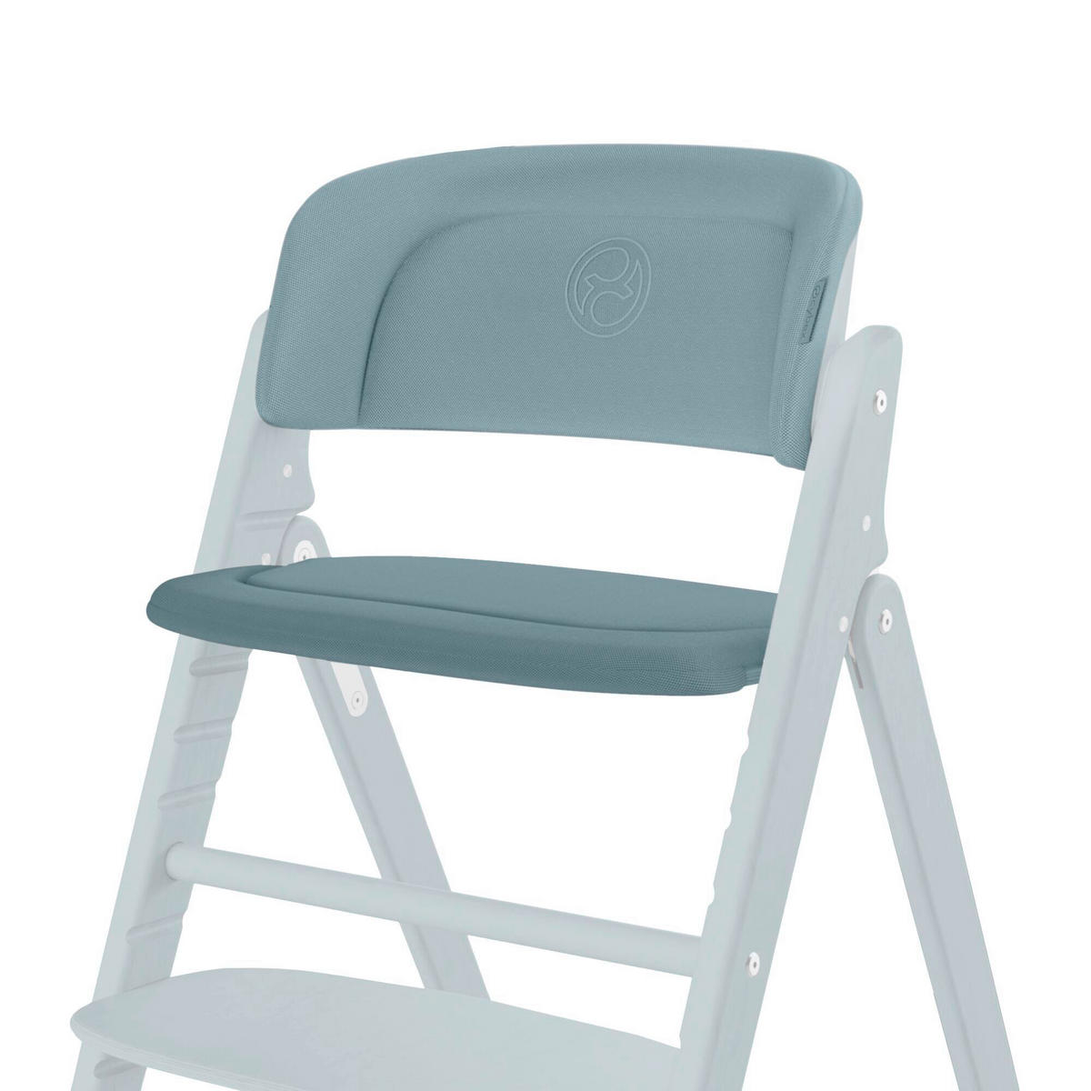 HOCHSTUHLEINLAGE Click & Fold  - Blau, Basics, Textil - Cybex