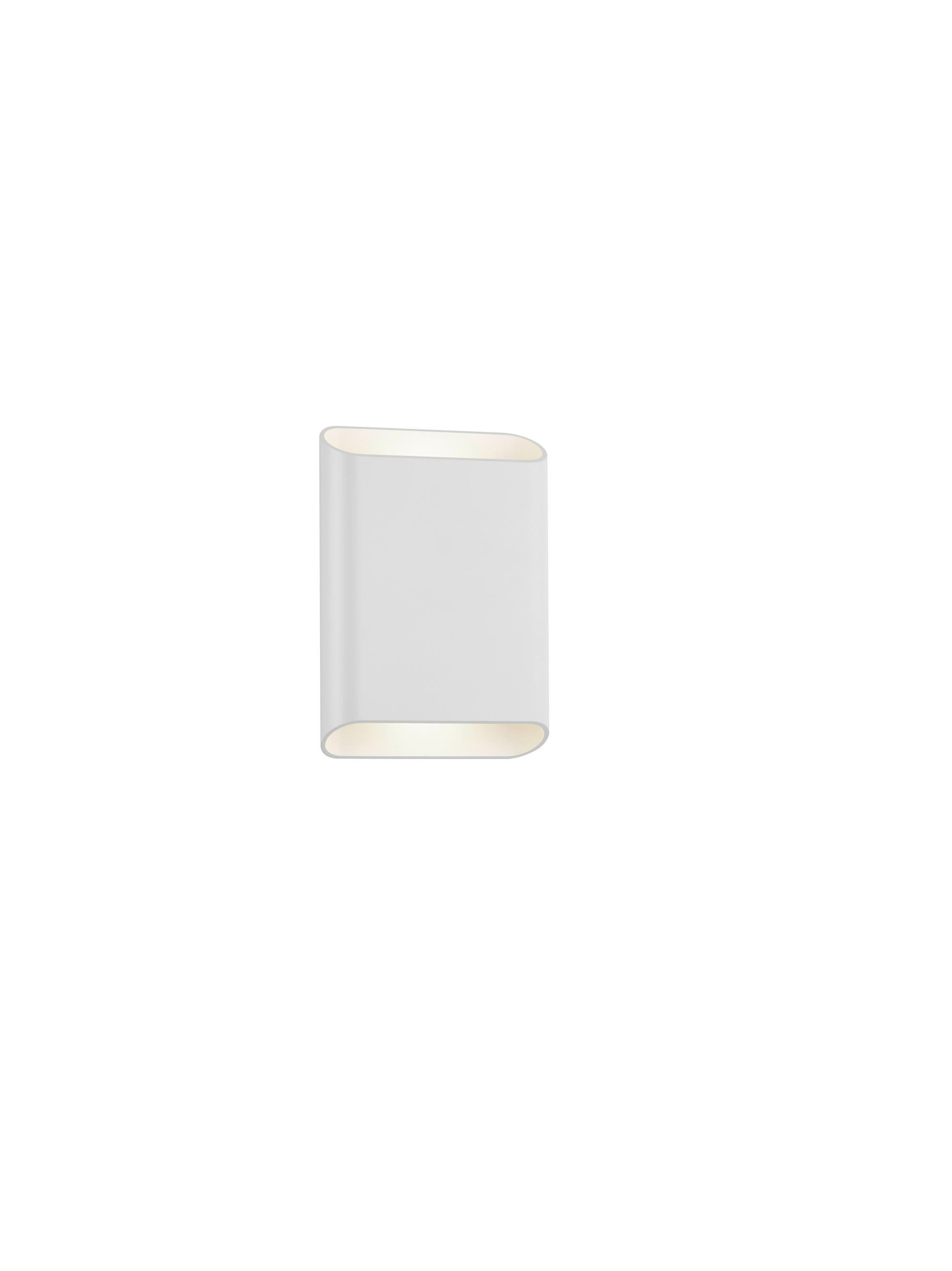Helestra Led-Wandleuchte Toco Weiß 14.5x4.0x20 cm