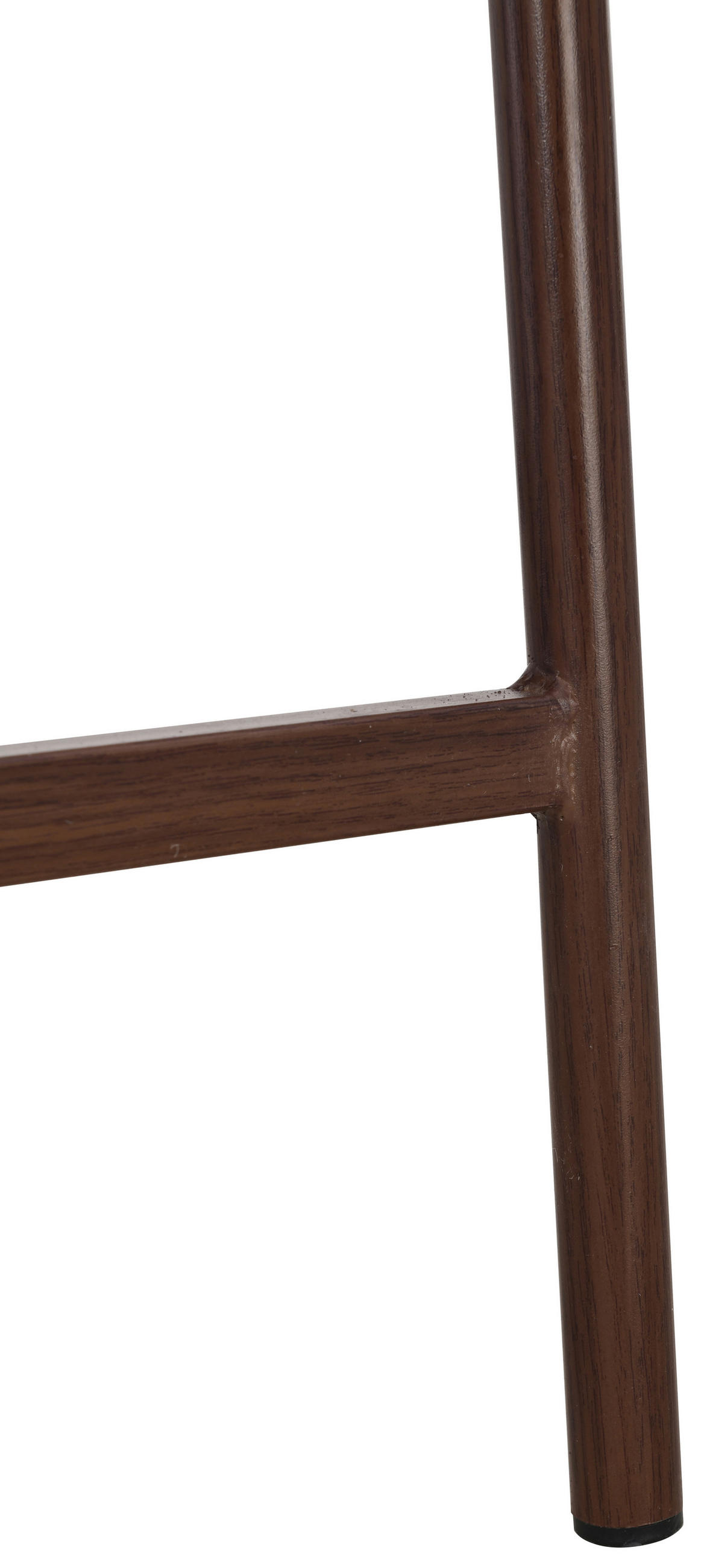 BARHOCKER in Braun, Walnussfarben  - Walnussfarben/Braun, MODERN, Holz/Textil (53/93/55cm) - Livetastic