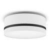 DECKENLEUCHTE ROUND LIGHTS 53/23 cm   - Schwarz/Weiß, LIFESTYLE, Textil/Metall (53/23cm) - Joop!
