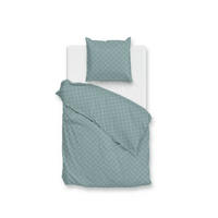 BETTWÄSCHE Linea-di-Satinado Makosatin 155/220 cm  - Graugrün, Basics, Textil (155/220cm)
