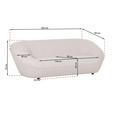 2-SITZER-SOFA in Flachgewebe Rostfarben  - Rostfarben/Schwarz, KONVENTIONELL, Kunststoff/Textil (223/79/94cm) - Carryhome
