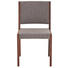 STUHL in Holz, Textil Grau, Nussbaumfarben - Nussbaumfarben/Grau, Design, Holz/Textil (46/84/55cm) - Team 7 STUHL in Holz, Textil Grau, Nussbaumfarben - Nussbaumfarben/Grau, Design, Holz/Textil (46/84/55cm) - Team 7