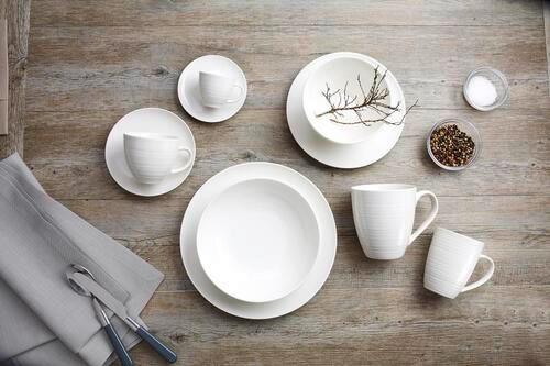 KROŽNIČEK   keramika  11,5 cm        - krem barve/bela, Basics, keramika (11,5cm) - Ritzenhoff Breker