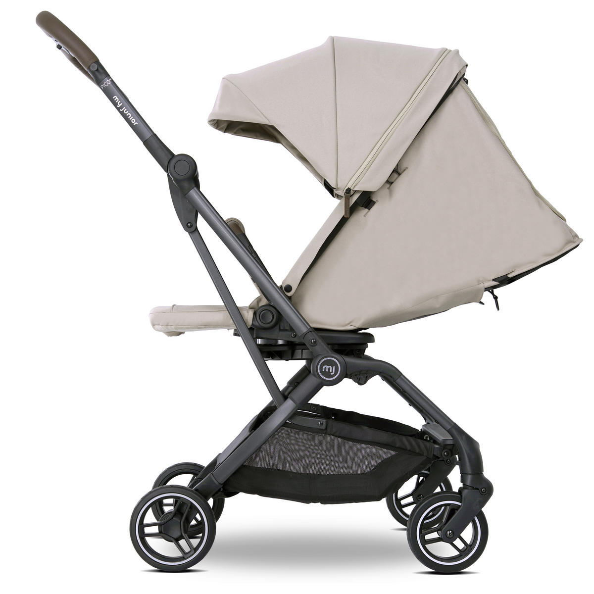 BUGGY My Junior Pico 360  - Beige, Basics, Textil/Metall (87/47/107cm) - My Junior