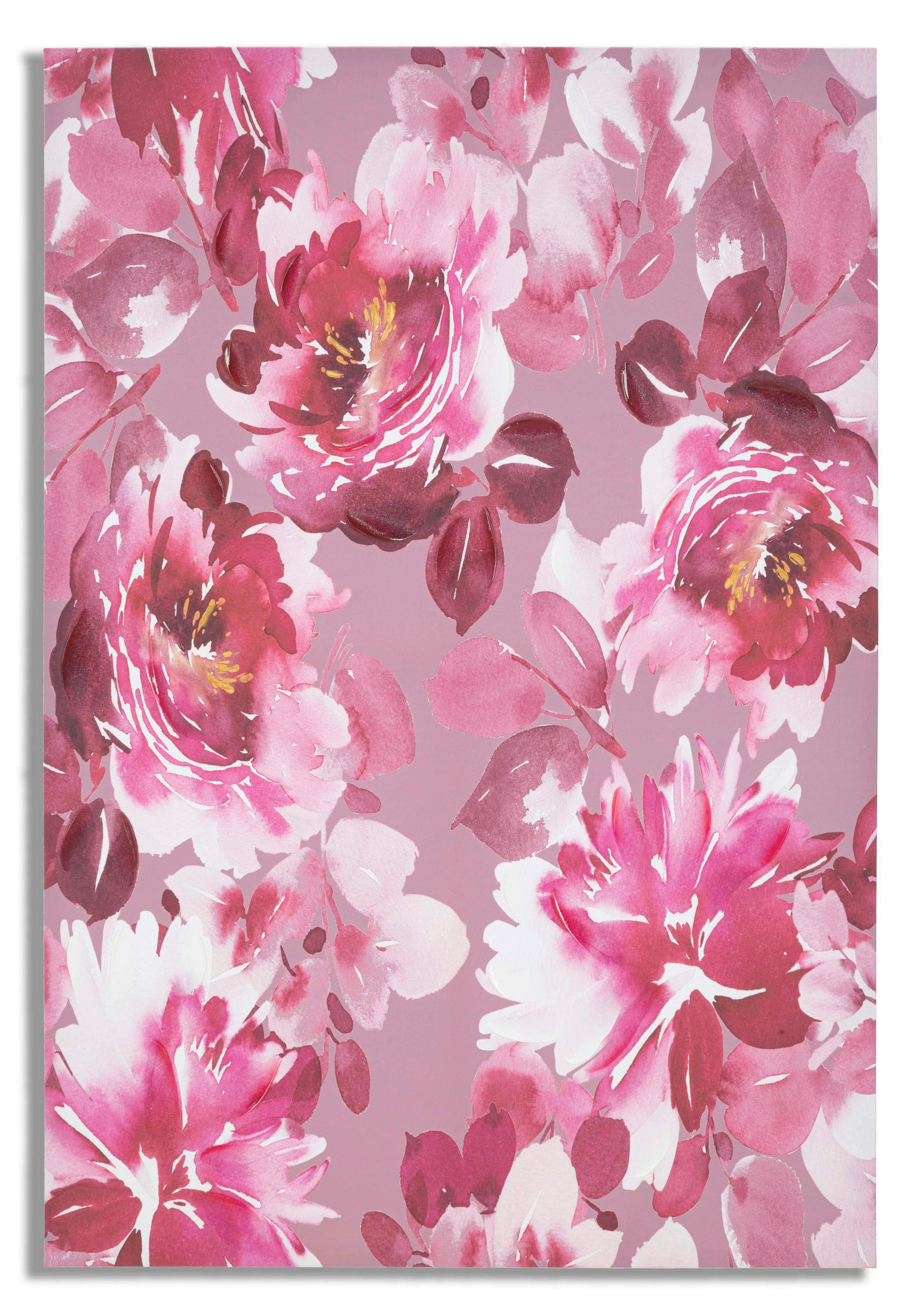 LEINWANDBILD Blumen  - Basics, Holz/Textil (80/120/3cm)