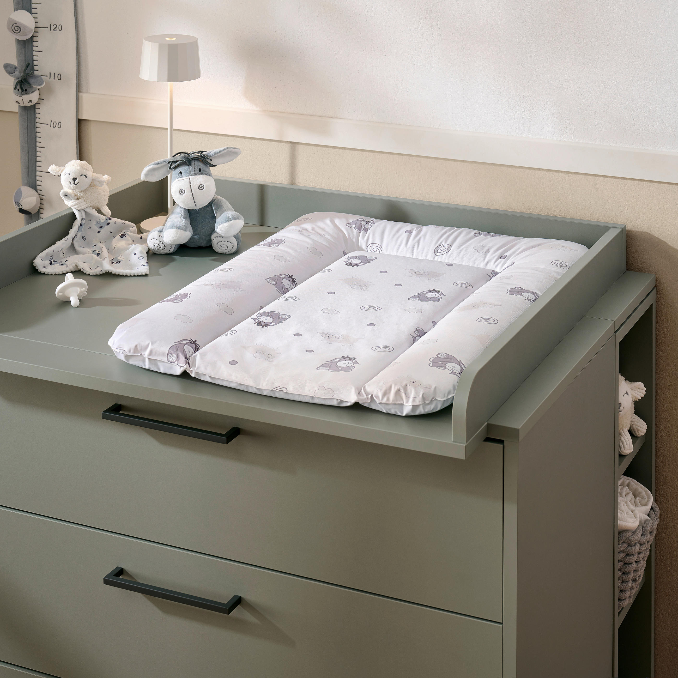 Thumbnail - Patinio Wickelauflage Diego &  Molly, Textil, Füllung: Polyethersulfon (Pes), 50x70 cm, Oeko-Tex® Standard 100, schadsto...