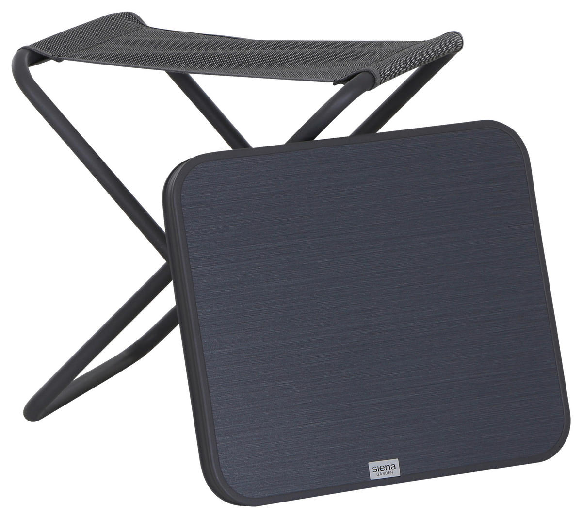 CAMPINGTISCH-PLATTE - Grau, KONVENTIONELL, Holzwerkstoff (49/4/41cm) - Siena Garden