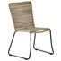 STAPELSTUHL - Taupe/Schwarz, Design, Kunststoff/Metall (63/89/60cm) - Ambia Garden STAPELSTUHL - Taupe/Schwarz, Design, Kunststoff/Metall (63/89/60cm) - Ambia Garden