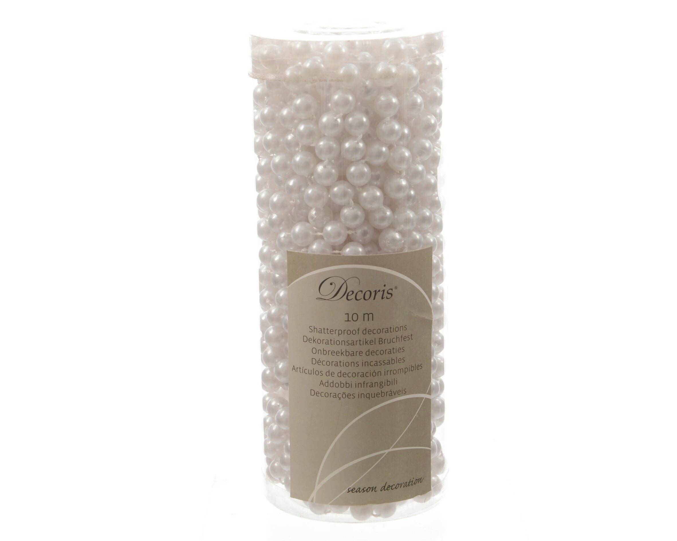 GIRLANDA 1000 cm - bílá, Basics, plast (1000cm)