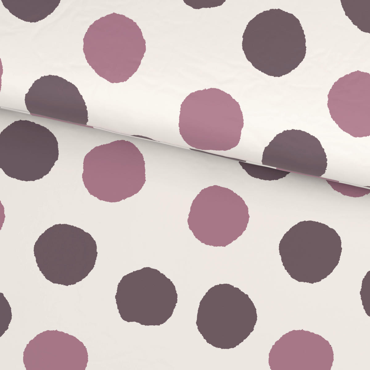 BETTWÄSCHE Satin 135/200 cm  - Lila, Textil (135/200cm) - Esposa