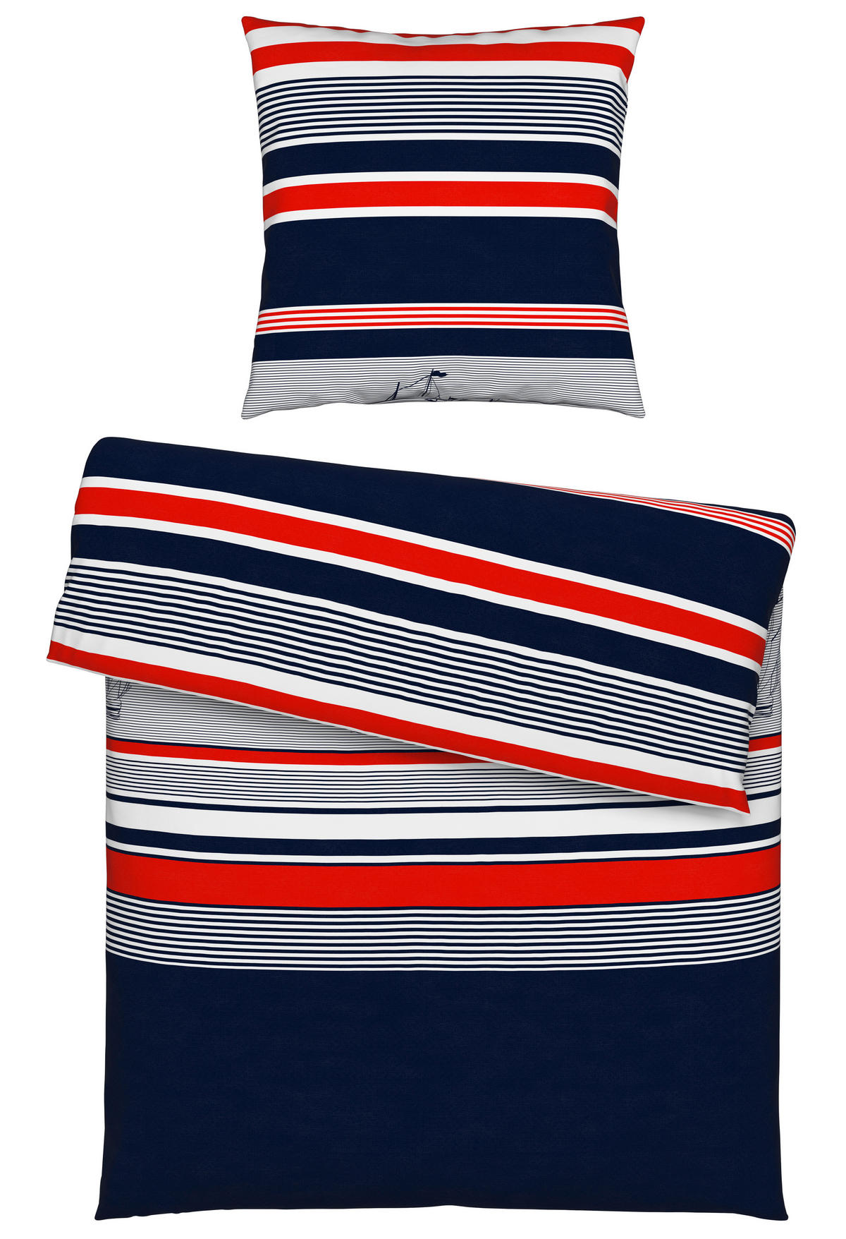 BETTWÄSCHE Renforcé 155/220 cm  - Multicolor, MODERN, Textil (155/220cm) - Novel