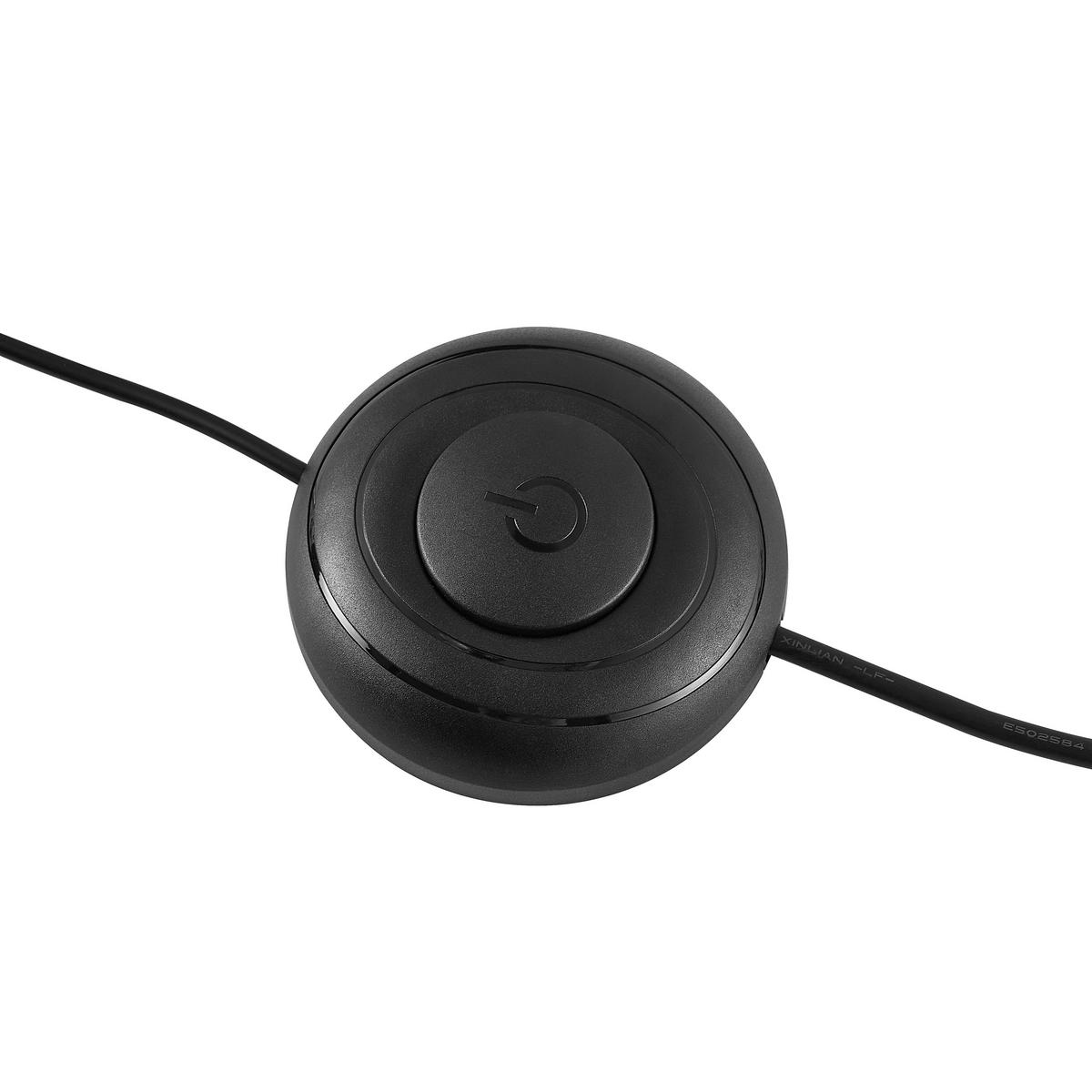 LED-STEHLEUCHTE Easy 32/149 cm   - Schwarz/Kupferfarben, Design, Glas/Kunststoff (32/149cm) - Dieter Knoll