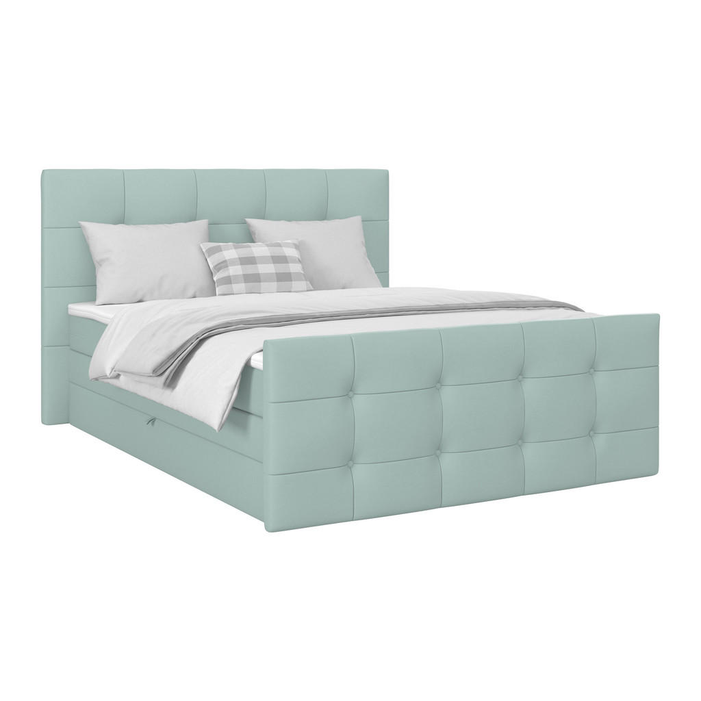 Boxspringbett Mit Topper & Bettkasten 180x200 Josie