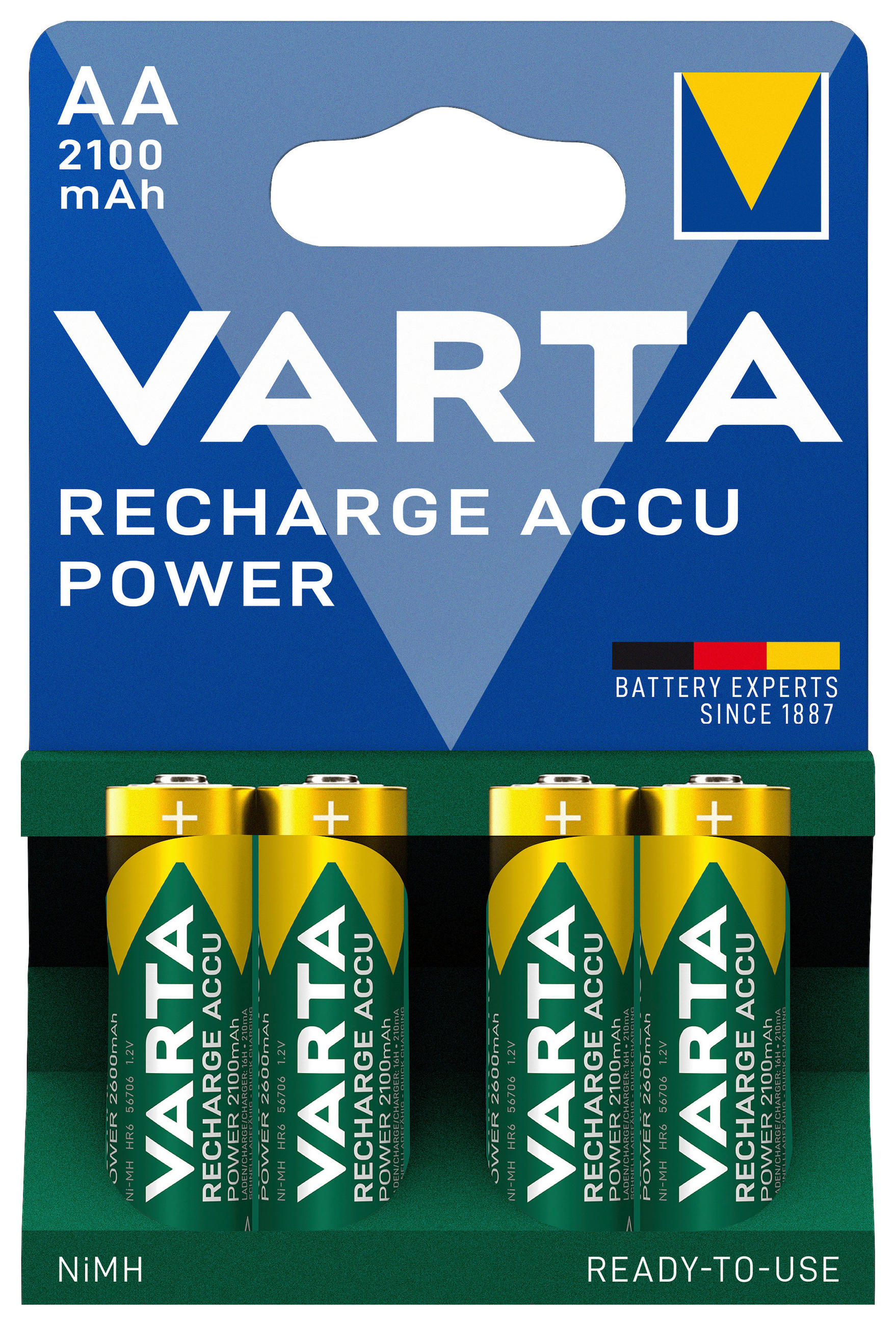 BATTERIE - Basics (8/12/1.6cm) - Varta