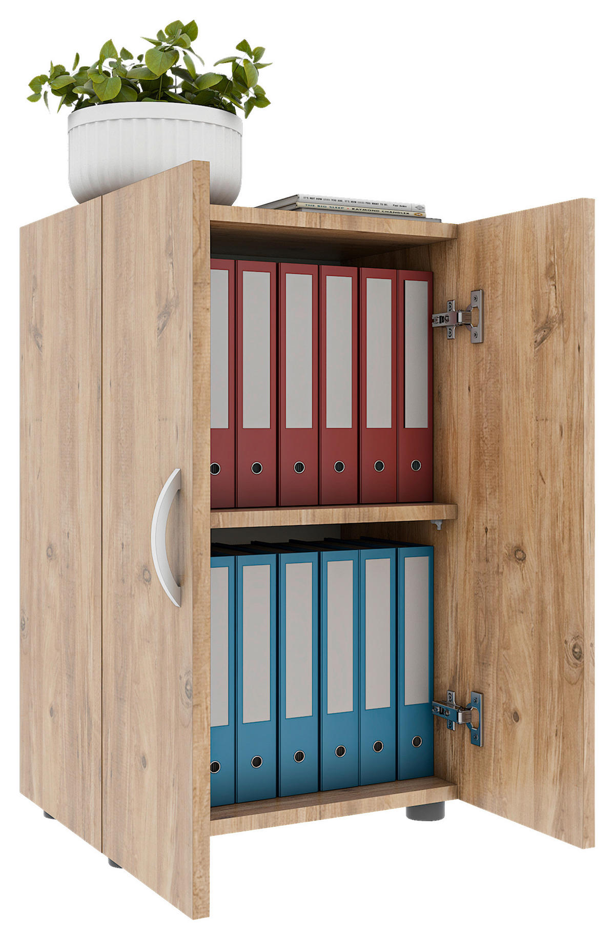 AKTENSCHRANK 49/74/34 cm  - Honigeiche, Modern, Holzwerkstoff (49/74/34cm) - MID.YOU