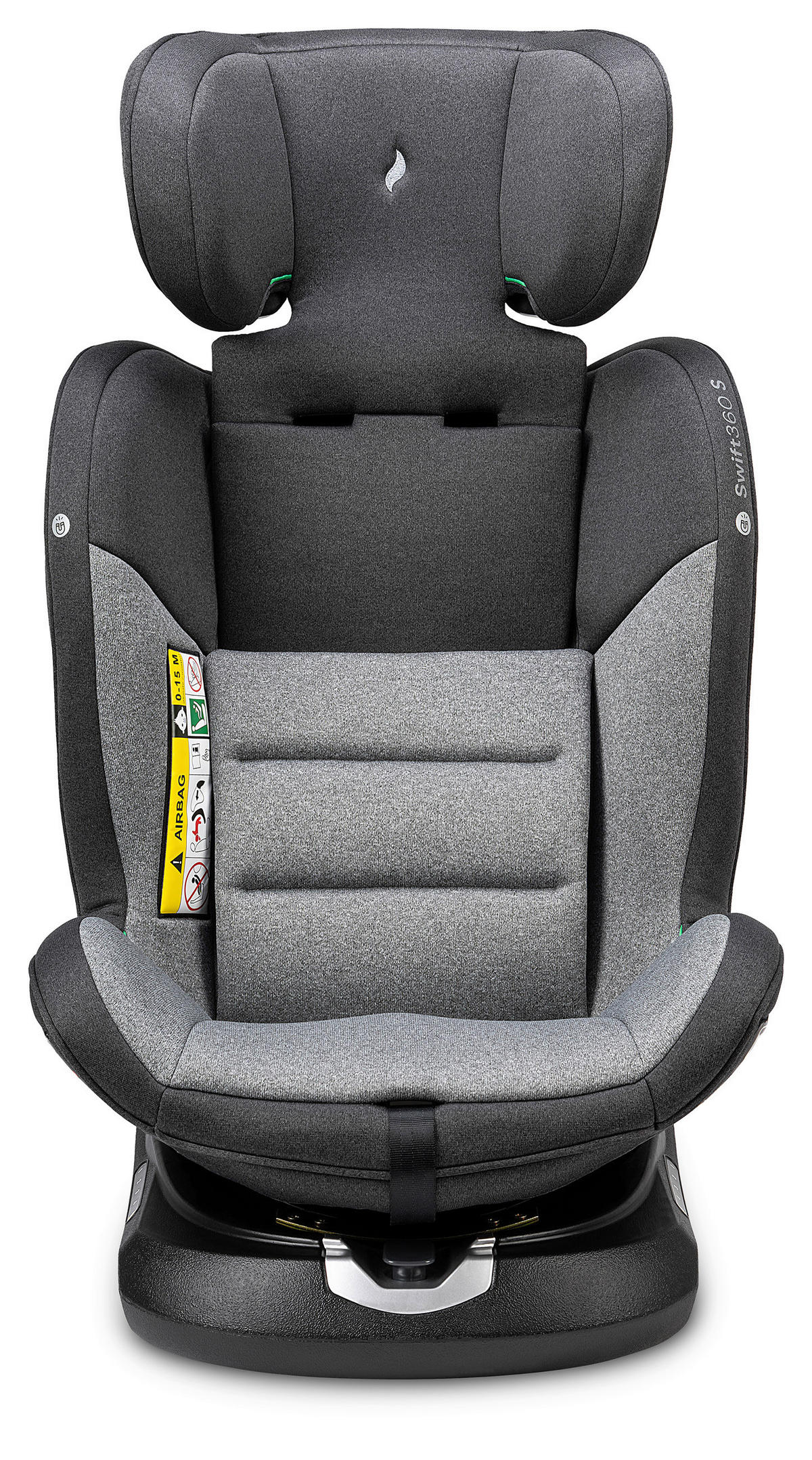 REBOARDER-KINDERSITZ SWIFT360S ECE R 129 i-SIZE  - Dunkelgrau/Hellgrau, Basics, Kunststoff/Textil (44/60/50cm) - Osann