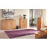 KOMMODE Kernbuche furniert, massiv Buchefarben - Chromfarben/Buchefarben, Design, Holz/Kunststoff (42/107/39cm)