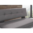 ECKBANK 158/200 cm  in Grau  - Schwarz/Grau, Design, Textil/Metall (158/200cm) - Dieter Knoll