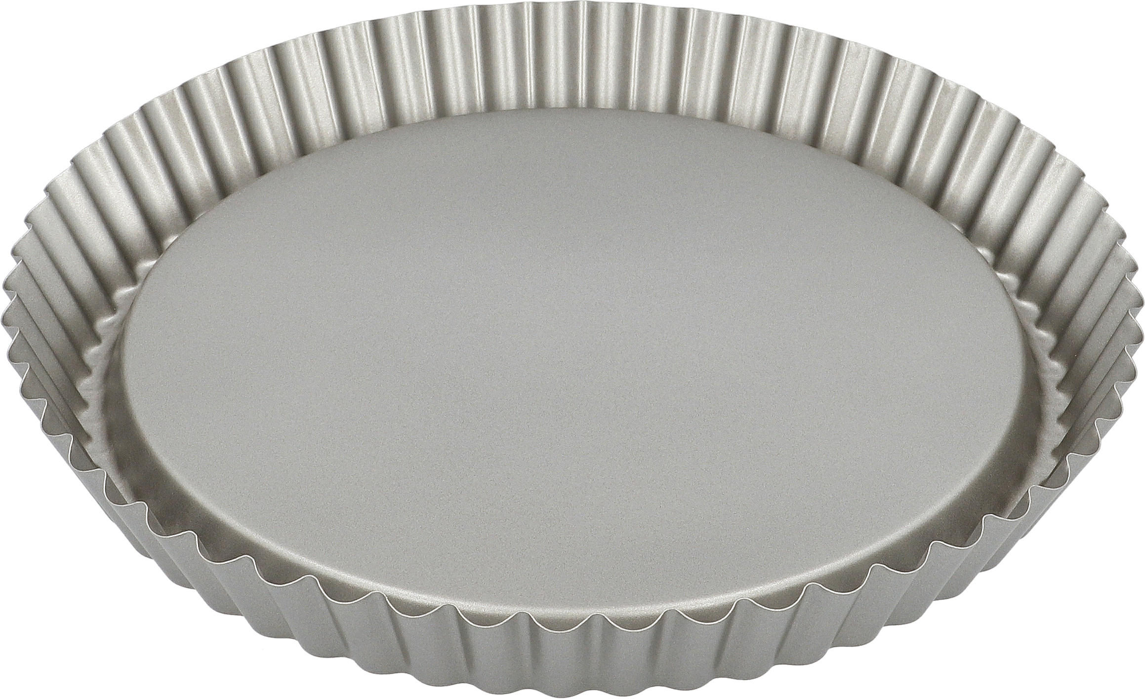 OBSTKUCHENFORM  - Grau, Basics, Metall (28/3,5cm) - Birkmann