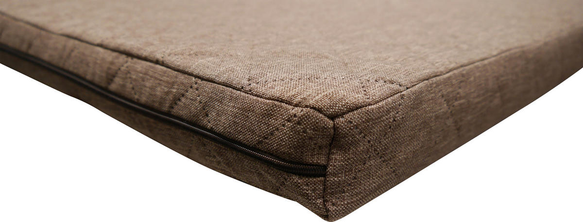 HOLLYWOODSCHAUKEL 210/160/145 cm  - Taupe/Dunkelgrau, Basics, Textil/Metall (210/160/145cm) - Boxxx