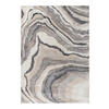 WEBTEPPICH 60/110 cm Creme, Grau  - Creme/Grau, KONVENTIONELL, Kunststoff/Textil (60/110cm) - Obsession