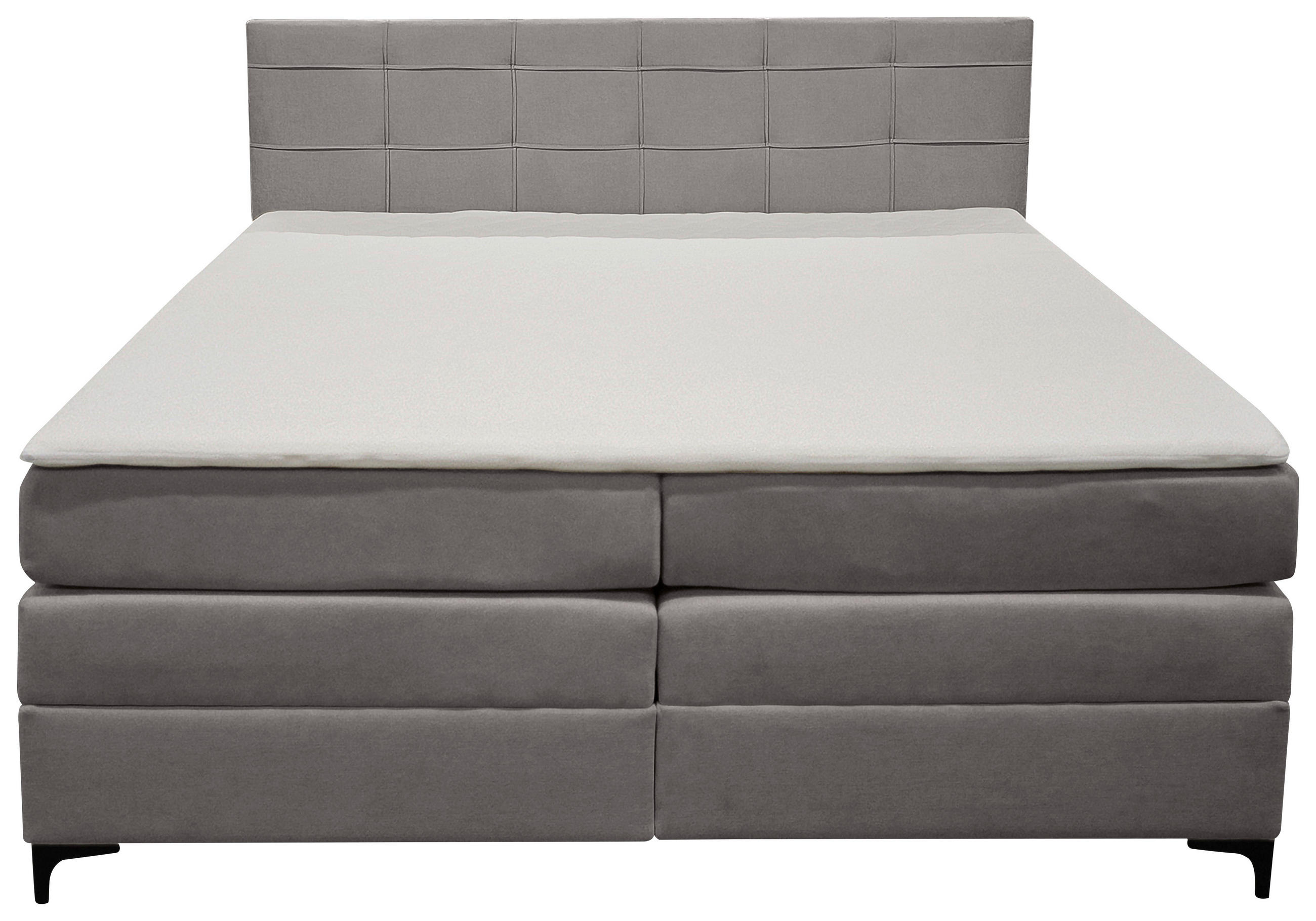 Boxspringbett Mitto Grau 180x200 Cm