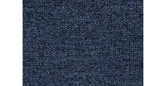 ECKSOFA Dunkelblau Webstoff  - Chromfarben/Blau, Design, Kunststoff/Textil (320/226cm) - Carryhome