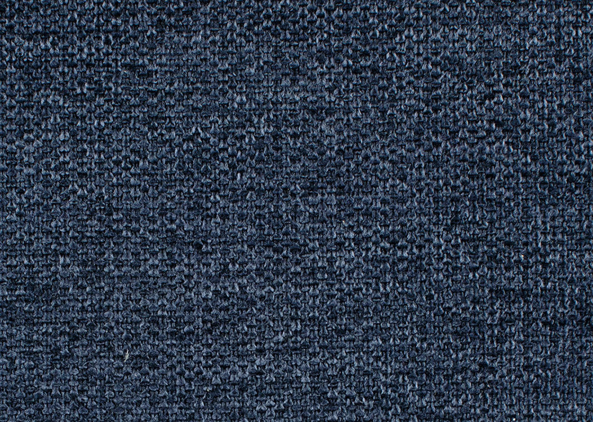 ECKSOFA in Webstoff Dunkelblau  - Chromfarben/Blau, Design, Kunststoff/Textil (320/226cm) - Carryhome