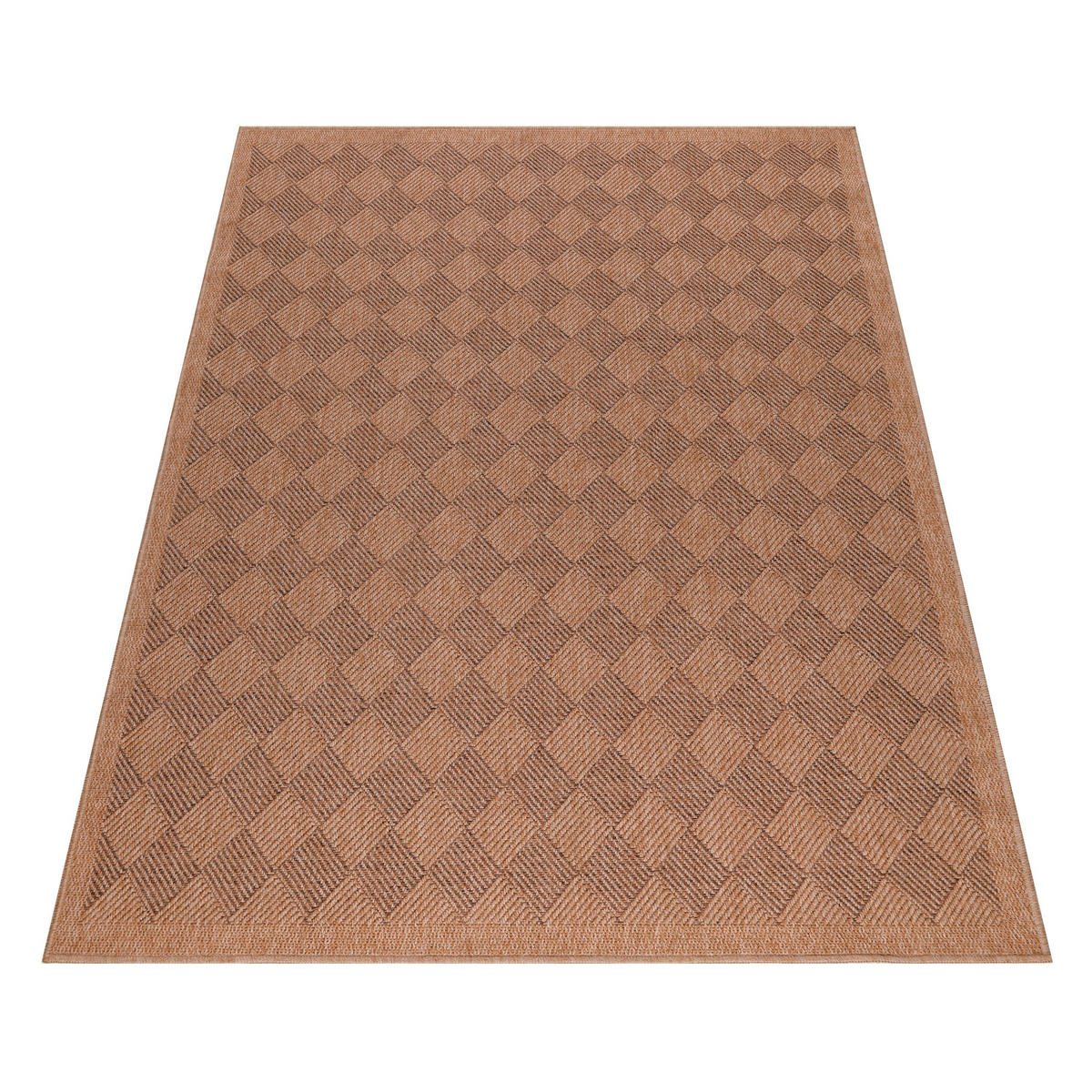 UTOMHUSMATTA 120/170 cm Dhaka  - beige, Basics, textil (120/170cm) - Novel