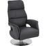 RELAXSESSEL Echtleder Relaxfunktion - Grau, Design, Leder/Metall (72/115/79cm) - Welnova RELAXSESSEL Echtleder Relaxfunktion - Grau, Design, Leder/Metall (72/115/79cm) - Welnova