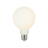 LED-LEUCHTMITTEL   E27 7 W 620 lm  - Weiß, Basics, Glas (9,5/14cm) - Novel