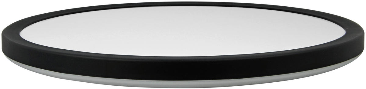 LED-PANEEL  - Schwarz, Basics, Kunststoff (33/2,5cm)
