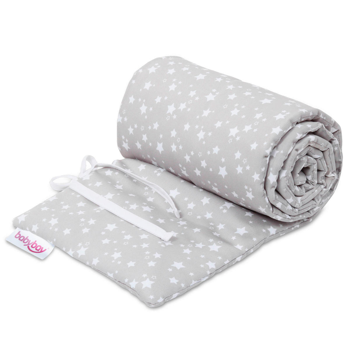 NESTCHENSCHLANGE   24/200 cm  - Hellgrau, Basics, Textil (24/200cm) - Babybay