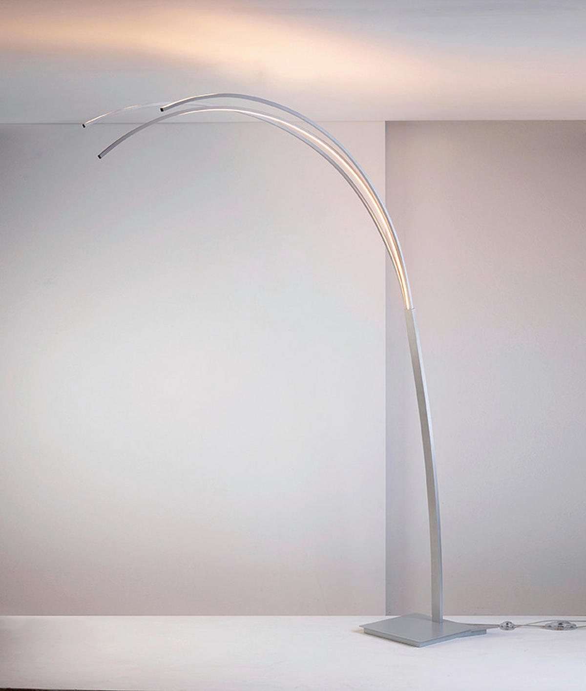 BOGENLEUCHTE  175/208 cm   - Design, Metall (175/208cm) - BOPP