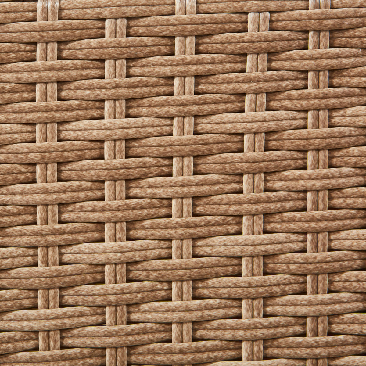 GARTENTISCHGRUPPE beschichtet Stahl  - Beige/Braun, MODERN, Glas/Kunststoff (183/74/120cm) - Ambia Garden