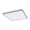AUFBAULEUCHTE - Weiss/Silberfarben, Basics, Kunststoff/Metall (50/50/3cm) - Eglo