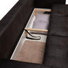 SCHLAFSOFA Lederlook Schwarz  - Chromfarben/Schwarz, MODERN, Kunststoff/Textil (236/86/98cm) - Livetastic