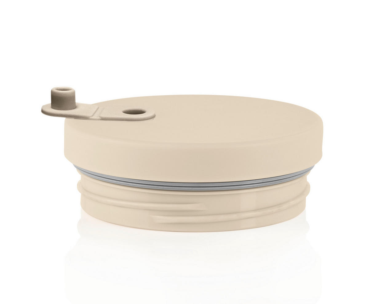 THERMOBECHER GOURMETMAXX 1,2 L  - Beige, Basics, Kunststoff/Metall (15,5/11/27cm)