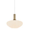 HÄNGELEUCHTE 35/330 cm  - Messingfarben/Schwarz, Basics, Glas/Metall (35/330cm) - Nordlux
