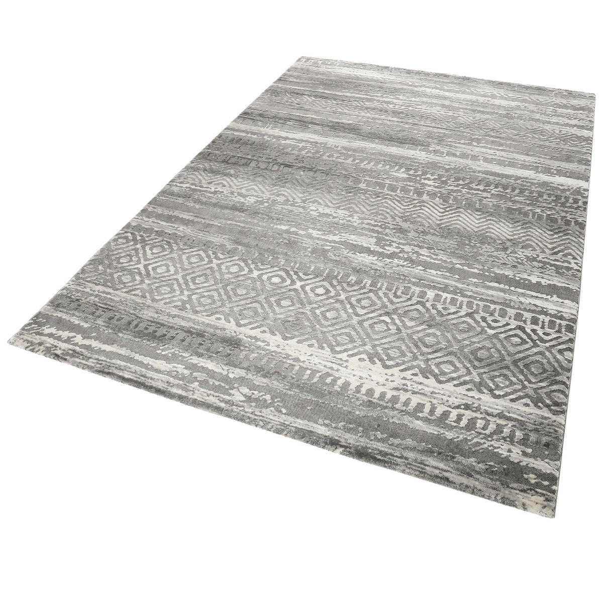 WEBTEPPICH 80/150 cm Makai Grau, Sandfarben, Beige  - Sandfarben/Beige, Design, Textil (80/150cm) - Esprit