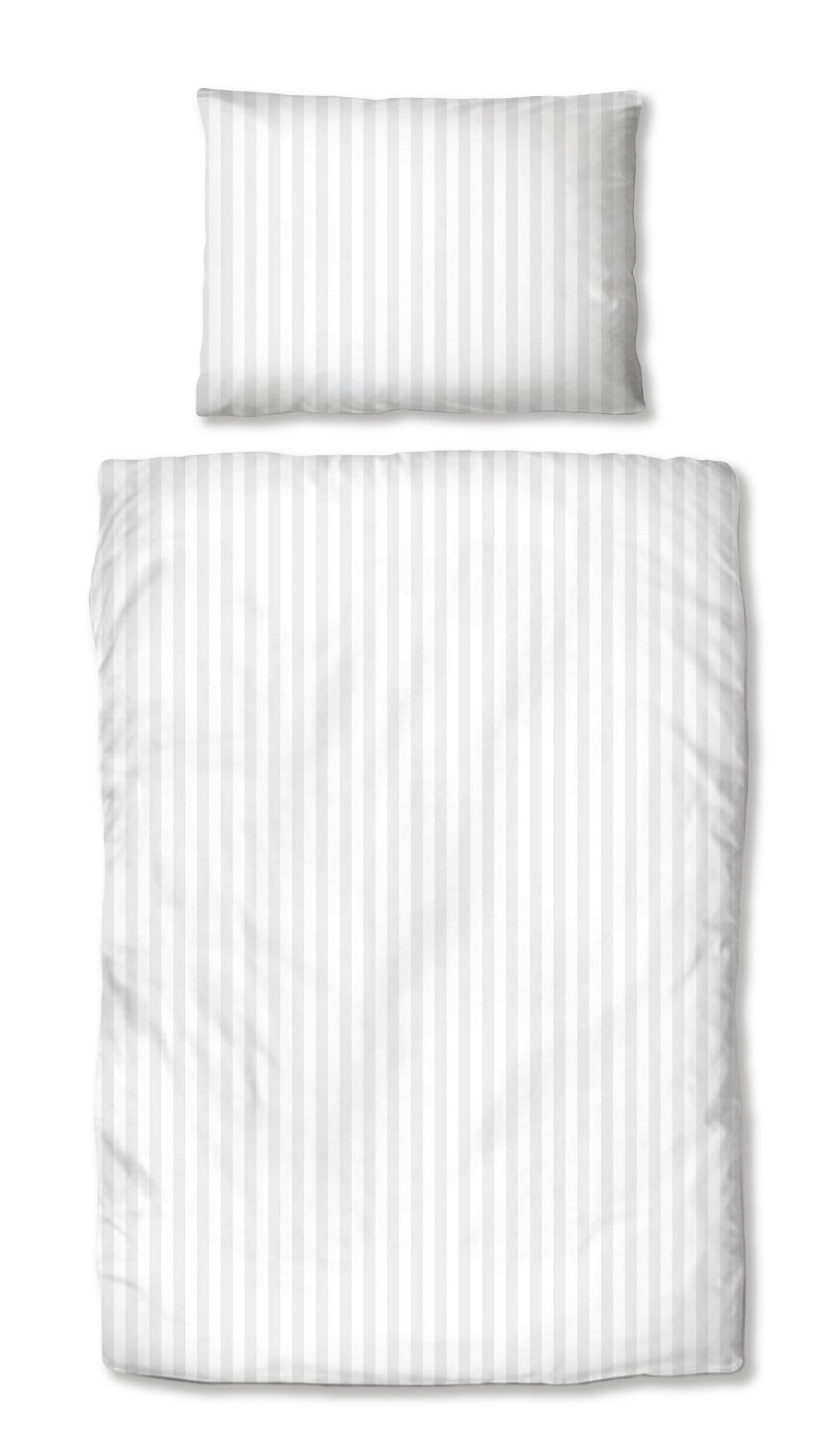 Dieter Knoll POVLEČENÍ, damašek, bílá, 140/200 cm